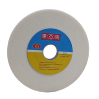 Disque abrasif WA60 180*9.5*31.75mm haute dureté, meule en corindon blanc, vente directe usine