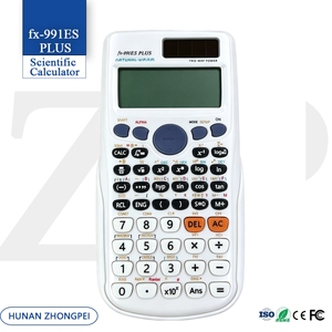 Calculatrice scientifique Fx-991ES PLUS blanche avec PCB SKD, 417 fonctions, <span class=keywords><strong>calcul</strong></span> <span class=keywords><strong>matriciel</strong></span> naturel, <span class=keywords><strong>calcul</strong></span> vectoriel, résolution d'équations, double alimentation - Product Image 1
