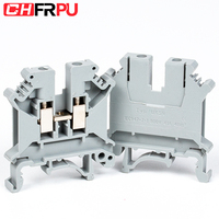 UK5N 0, 2-4 mm2 DIN-Schienen schrauben klemme Elektrischer Verteiler schrank UK Phoenixx Terminal 4 Farben