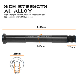 Fourche rigide de vélo de montagne <span class=keywords><strong>TOSEEK</strong></span> en fibre de carbone Toray T800, roue 27,5 "/<span class=keywords><strong>29</strong></span>", axe traversant 15x100/15x110 mm, frein à disque pour fourche de VTT - Product Image 4