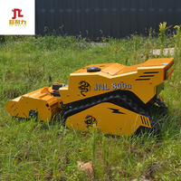 Pemotong rumput Model baru kendali jarak jauh, pemotong rumput bertenaga tinggi, pemotong rumput multi-fungsi dilacak