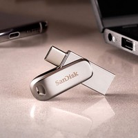 SanDisk Ultra Dual Drive Luxe USB Type-C Flash Drive 64GB SDDDC4 64G 128G 256G 512G 1TB