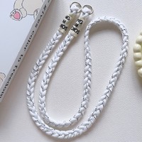 Bandoulière longue universelle tissée Anti-perte étui de téléphone lanière téléphone portable dragonne corde accrocher autour du cou sangle de téléphone portable