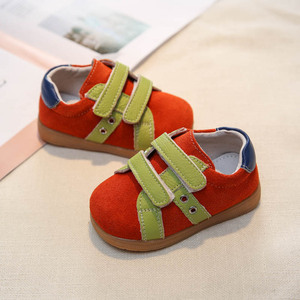 รองเท้าหนังใหม่พร้อมหนังกลับแบบลำลอง พื้นนุ่มสำหรับเด็ก สวมใส่สบาย - Product Image 3