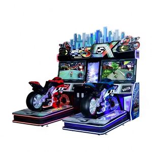 Simulateur de course de moto et de voiture Creatfun CYS50 Heavy Duty 2 joueurs 5DX Super Bike, machine de jeu à monnayeur universelle - Product Image 4