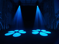 Projecteur LED DMX512 400W IP20 3-en-1 à tête mobile avec CMY CTO Spot Wash Beam pour scène, concerts et spectacles
