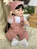 Soldes Poupées Reborn en plastique pour nouveau-nés, garçons, taille réelle 20 cm, en coton, avec vêtements Minnie, modèle Sony Angles Icy, aspect réaliste