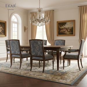 Muebles EKAR |   Silla de Comedor Neoclásica <span class=keywords><strong>Celeste</strong></span> Heritage - Asientos Clásicos Americanos de Lujo - Product Image 4