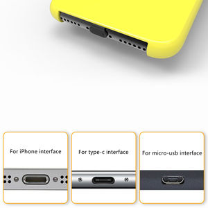 Enchufe de silicona antipolvo para teléfono móvil, puerto de carga micro tipo c, enchufe protector a prueba de polvo para iphone y portátil - Product Image 4