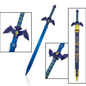Réplique de l'arme Blue Blade de Link de la série The Legend of Zelda, pour cosplay - Product Image 1