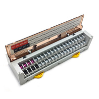 Modul Konversi Sinyal Pengubah Level Input Output PLC Blok Terminal Sekrup Rel DIN Universal 32 Saluran NPN PNP