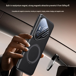 Étui de téléphone <span class=keywords><strong>en</strong></span> <span class=keywords><strong>cuir</strong></span> PU de haute qualité avec protection d'objectif magnétique sans fil <span class=keywords><strong>en</strong></span> métal 360° pour Huawei Pura 70 80 Ultra <span class=keywords><strong>90</strong></span> Pro <span class=keywords><strong>Max</strong></span> - Product Image 3