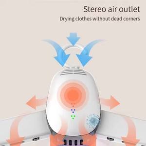 Séchoir pliant portable <span class=keywords><strong>pour</strong></span> dortoir, voyage, usage domestique, séchage rapide des chaussures et des vêtements, petit dispositif de stérilisation, boîtier en PP - Product Image 3