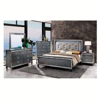 Ensemble de chambre à coucher d'hôtel populaire en bois de rose massif, réglable, taille King, style contemporain, en promotion