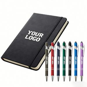Stylo bille publicitaire personnalisé avec logo, corps métallique durable, pointe de 0,5 mm, idéal pour les cadeaux - Product Image 1
