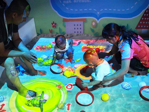 Équipement de publicité 3D Projection Sable Projecteur De <span class=keywords><strong>Sol</strong></span> <span class=keywords><strong>Interactif</strong></span> <span class=keywords><strong>Jeux</strong></span> pour Enfants - Product Image 5