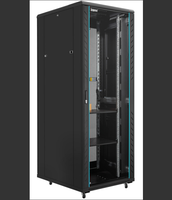 Micro centre de données sur pied de 42 pouces, armoire réseau intelligente intégrée de 19 pouces, rack de serveur