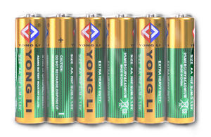 Yongli R แบตเตอรี่แห้ง1.5V AA แบตเตอรี่แบบเหล็ก UM-3 LR6รีโมทคอนโทรล - Product Image 5