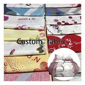 Chine fournisseurs 100% polyester drap de lit tissu tissé vietnam tissu textile matière première pour la literie