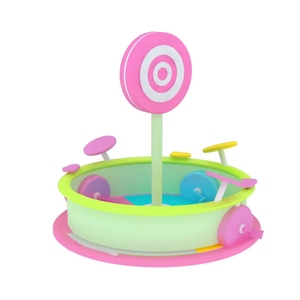 Kiddie Ride Soft Play Merry-go-round Antique 2 Seat Small Electric China Merry Go Round Parts All Ages Carrousel for <span class=keywords><strong>Park</strong></span> Sale - Product Image 1
