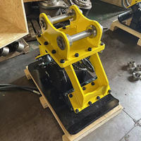 Compacteur de plaques vibrantes hydraulique, compacteur de terre, accessoire d'excavatrice, moteur pour excavatrice de 1 à 4 tonnes, remblai de tranchée, sol