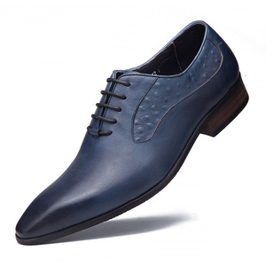 Nouvelles Chaussures Homme Tendance Été 2025 en Cuir de Vachette à Lacets, Bout Pointu, Semelle Plate, Imperméables et Légères pour Styles Décontractés et Professionnels - Product Image 4