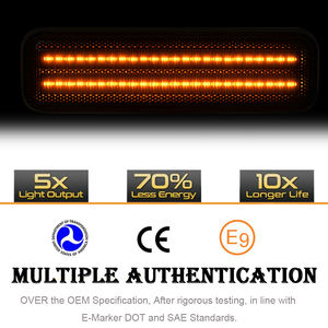 4x feu de garde-boue avant arrière LED pour <span class=keywords><strong>Dodge</strong></span> <span class=keywords><strong>Charger</strong></span> Aspen Coronet Dart Ramcharger Challenger Rallye Omni W100 W450 D100 - Product Image 4