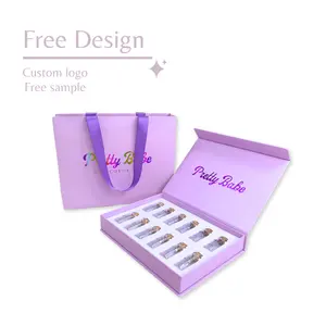 Custom Luxury Eco Friendly Recyclable Medium Paper Shopping Bag Colorful Logo Printing Packaging Perfume Gift Bags With Gift Box