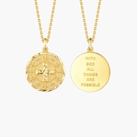 Loveher laiton bijoux haute qualité luxe disque pendentif pour gothique liquide lave croix Fleur-de-Lis médaillon collier femmes hommes