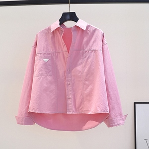 Camicia da <span class=keywords><strong>Donna</strong></span> Casual con Colletto, Versione Coreana, Nuova Moda Autunno 2026, Vendita all'Ingrosso - Product Image 1