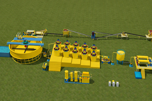 Nueva Planta de Procesamiento de Oro para Minería con Motor y Rodamientos en Venta - Product Image 3