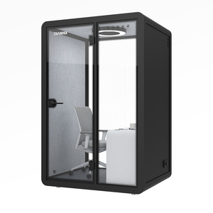 Cabinas de Trabajo de Oficina de Alta Calidad con Doble USB, Cabina de Reuniones, el Mejor Stand de Exhibición, 60% de Absorción Interior, Cabina Británica - Product Image 3