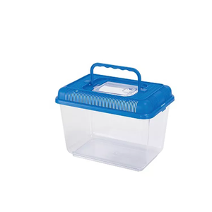 Reptilien Kunststoff käfig Terrarien Handheld <span class=keywords><strong>Aquarium</strong></span> Fütterung sbox Haushalt Kleines Haustier <span class=keywords><strong>Aquarium</strong></span> - Product Image 6