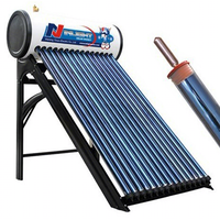 Colector Solar de Tubos Evacuados de 58 mm y 1800 mm, Tubo Solar de Vacío, Precio de los Tubos del Colector Solar Evacuados al Vacío