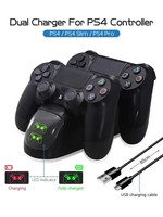 Support de charge rapide pour manette Playstation 4, charge rapide en 1,8 heure, étuis pour lecteur de jeux vidéo à distance