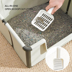 Zusammenklappbare Große Plastik-Faltbare Katzentoilette für Katzen und Kaninchen HL23 - Product Image 4