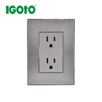 Módulo de placas de interruptor de luz de pared inteligente de acero inoxidable, nuevos artículos, proveedores de China