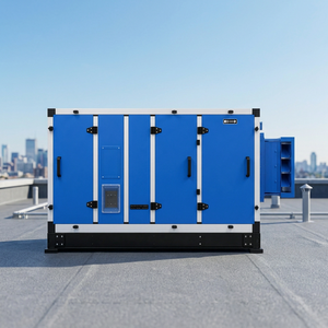 ชุดเครื่องปรับอากาศแบบแยกส่วนสำหรับเชิงพาณิชย์ ระบบ HVAC AHU สำหรับห้องสะอาดภายนอกอาคาร พร้อมอุปกรณ์บำบัดอากาศบริสุทธิ์และระบบระบายอากาศ - Product Image 1
