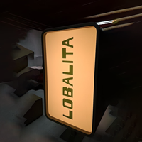 Signalétique LED 3D personnalisée OEM en acrylique avec bandes lumineuses LED, lettres lumineuses en PVC pour la publicité des parcs et des entreprises de construction