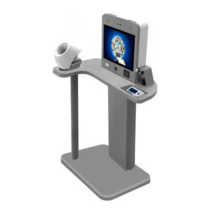 Терминал самообслуживания для телемедицины с сенсорным дисплеем, диагностическое оборудование для медицинских центров, напольный считыватель штрих-кодов OEM - Product Image 3
