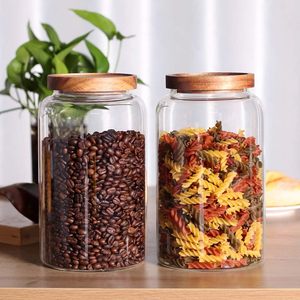 Wholesale High Quality <b>Kitchen</b> Heat Resistant Eco-Friendly Vacuum Seal Large Capacity High Borosilicate Glass Food <b>Storage</b> <b>Jars</b> - Product Image 3