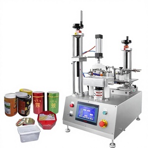 Machine de Scellage Thermique Électrique pour Emballage Alimentaire, Emballage de Boissons, Boîtes <span class=keywords><strong>en</strong></span> Aluminium, Sacs, Bouteilles, Film Papier, Verre, <span class=keywords><strong>Bois</strong></span>, Boîtier, Engrenage, Roulement - Product Image 1