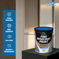 Peinture décorative ignifuge spécifique aux applications, peinture latex ignifuge pour la décoration d'hôtels, zones intérieures