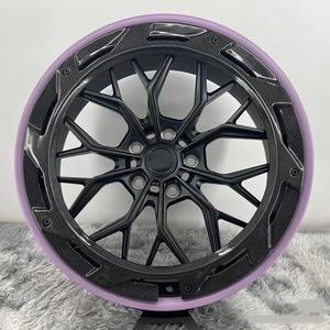 Jantes forgées sur mesure Luxe 2 pièces en alliage d'aluminium Jante multiple PCD 17 18 19 20 21 pouces 5x100 5x108 5x112 5x114.<span class=keywords><strong>3</strong></span> 5x115 5x120 5x127 - Product Image 4