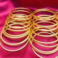 Bracelet de luxe en or massif 24 carats Xinfly, design jonc avec prix