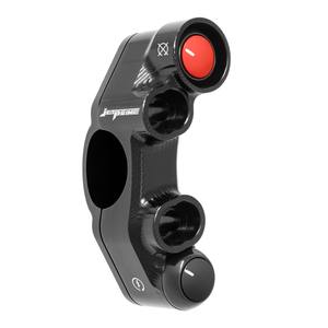 Interrupteur de guidon droit SuperSport 300 pour Kawasaki Ninja 400 (trous universels) avec pince BRD2P - Product Image 3