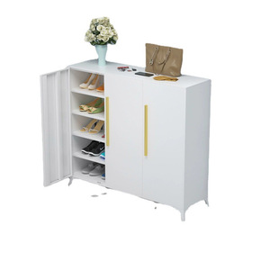 Thép Tủ Giày Chống Bụi Nhập Giày Kệ Thân Thiện Với Môi Giày Hiển Thị Kệ Cho Nhà Lối Vào Hội Trường Phòng Khách Khách Sạn - Product Image 6