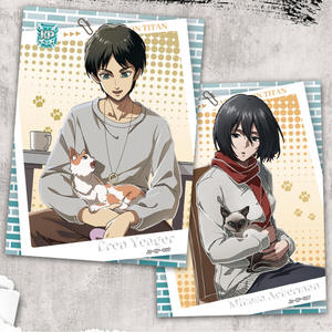 Attack <span class=keywords><strong>Shingeki</strong></span> <span class=keywords><strong>No</strong></span> <span class=keywords><strong>Kyojin</strong></span> Rivaille Ackerman Collect Character Show niños Anime Juego de cartas Tarjeta de papel SSR Play SR - Product Image 5