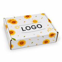 Boîte en carton ondulé kraft personnalisée pour l'emballage de jouets et de cadeaux, écologique, recyclable, pliable, boîte d'expédition en forme d'avion, avec logo