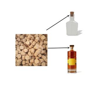 Logo personnalisé <span class=keywords><strong>Amazon</strong></span> Top vendeuse accessoires de vin Mini vide Champagne <span class=keywords><strong>bouchon</strong></span> de liège bouteille de vin <span class=keywords><strong>bouchon</strong></span> - Product Image 2